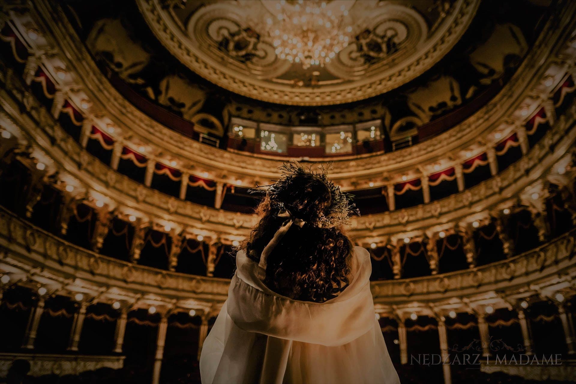 Helena Modrzejewska jako Ofelia w Teatrze im. Juliusza Słowackiego w Krakowie